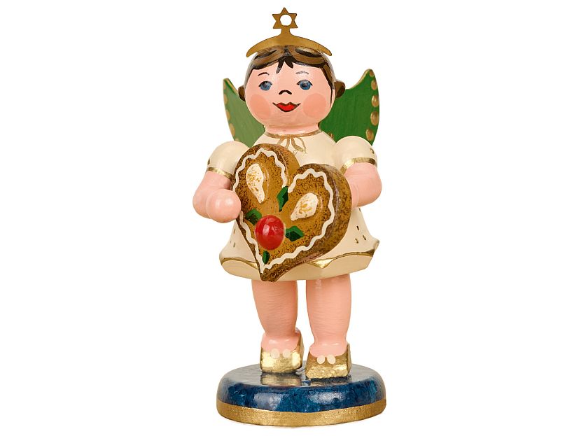 Hubrig - Angel with Gingerbread Heart