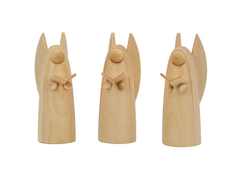Schalling - Hallelujah angels, natural, 3 pcs