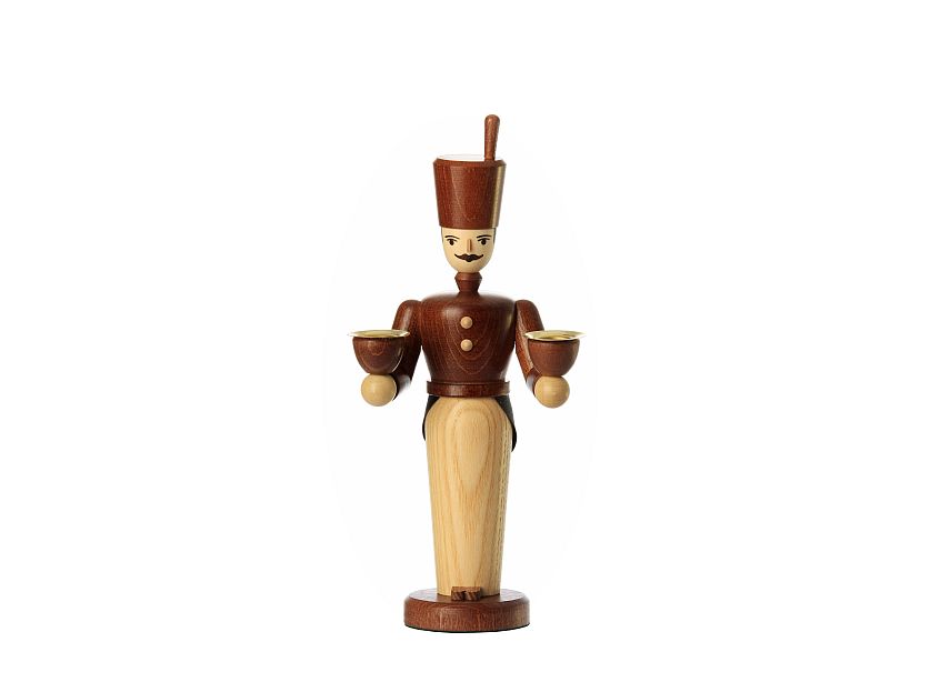Schalling - Miner candle holder, natural