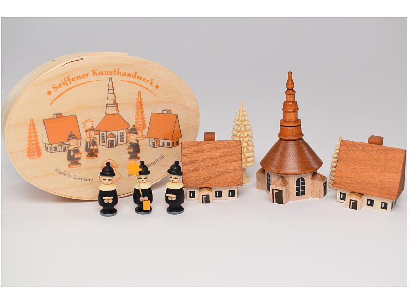 Dregeno - Seiffener Kirche natur in Spandose