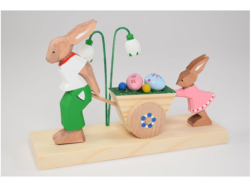 Dregeno - Easter cart father and child