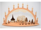 Lenk - Candle arch Seiffen church winter children