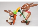 Dregeno - Bunny with mayflower and bunny with carrot