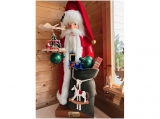 Ulbricht - Nutcracker Father Christmas red with pyramid !!!special figure
