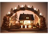 Tietze - Mountain View Arch Candle Holder, LED