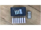 LED Edelstahlschwibbogen Motiv Santa Claus