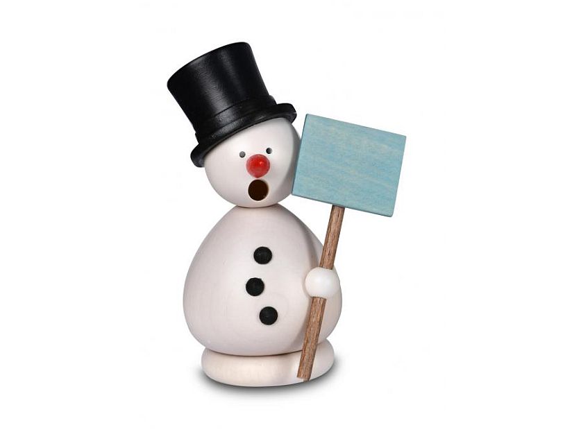 KWO - Smoke Man Snowman Günter, white