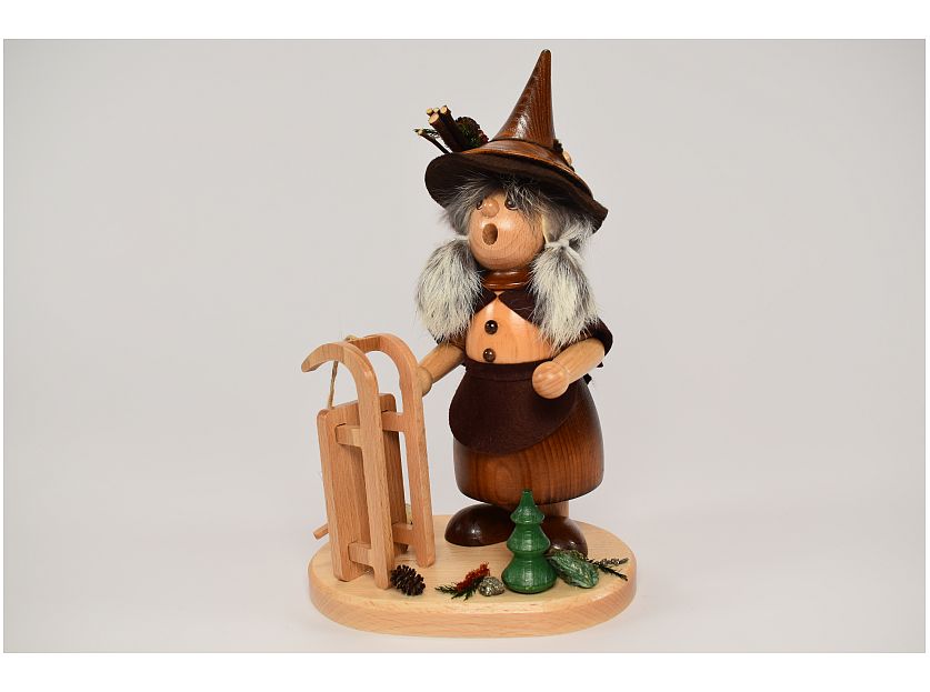 DWU - smokewoman dwarf with sleigh (with video)