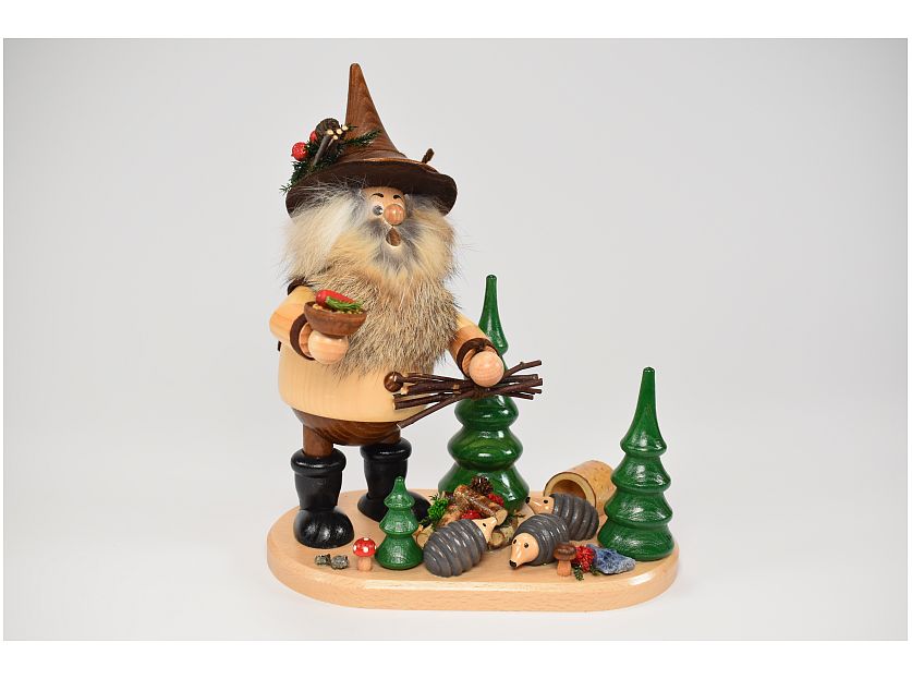 DWU – Elf Incense Smoker "Hedgehog Friend"