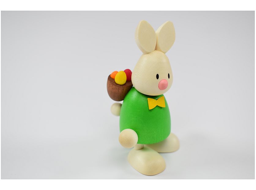 Hobler - Rabbit Max standing backpack and eggs