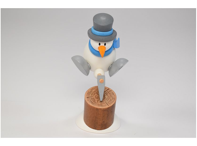 Hobler - Otto chopping wood / blue