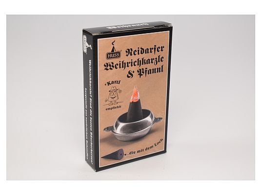 Huss - Fine Neudorfer smoked candles with Karzlpfannl ( Frankincense)