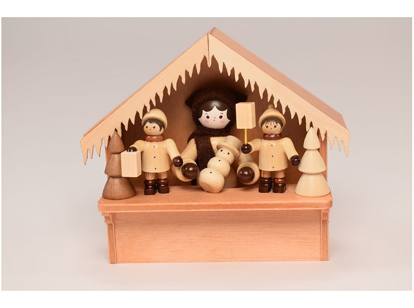 Romy Thiel - Christmas market stall lantern children