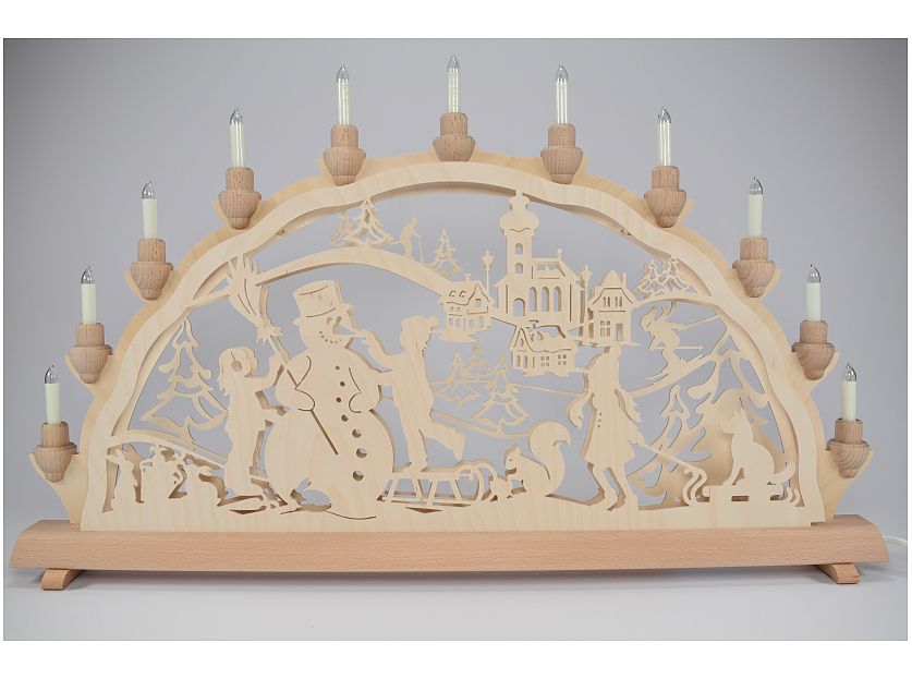Schlick & Tuerk - Winter motif candle arch