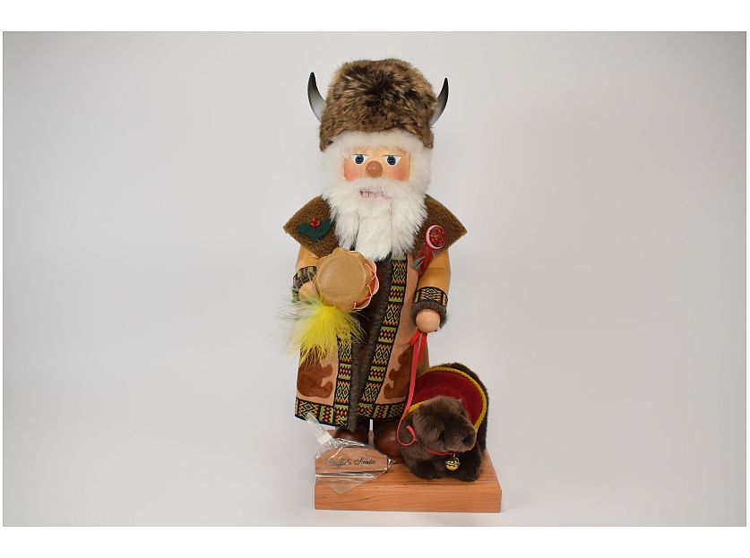 Ulbricht - Nutcracker Buffalo Santa (with video)