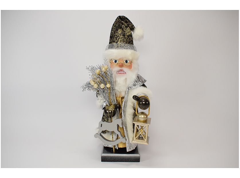 Ulbricht - Nußknacker Weihnachtsmann Glimmer - Ausstellungsstück, Zustand neuwertig (mit Video)
