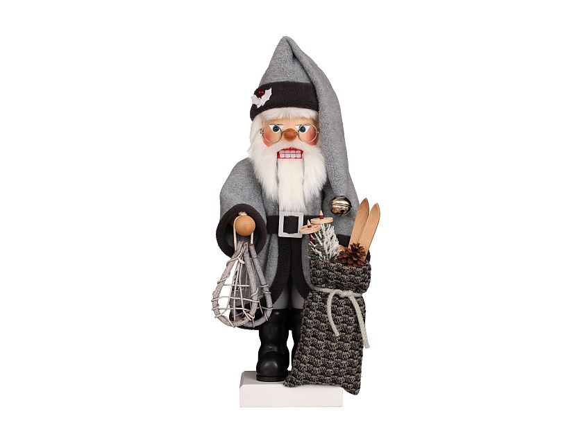 Ulbricht - Nutcracker Grey Santa Claus (with video) !!Discontinued item
