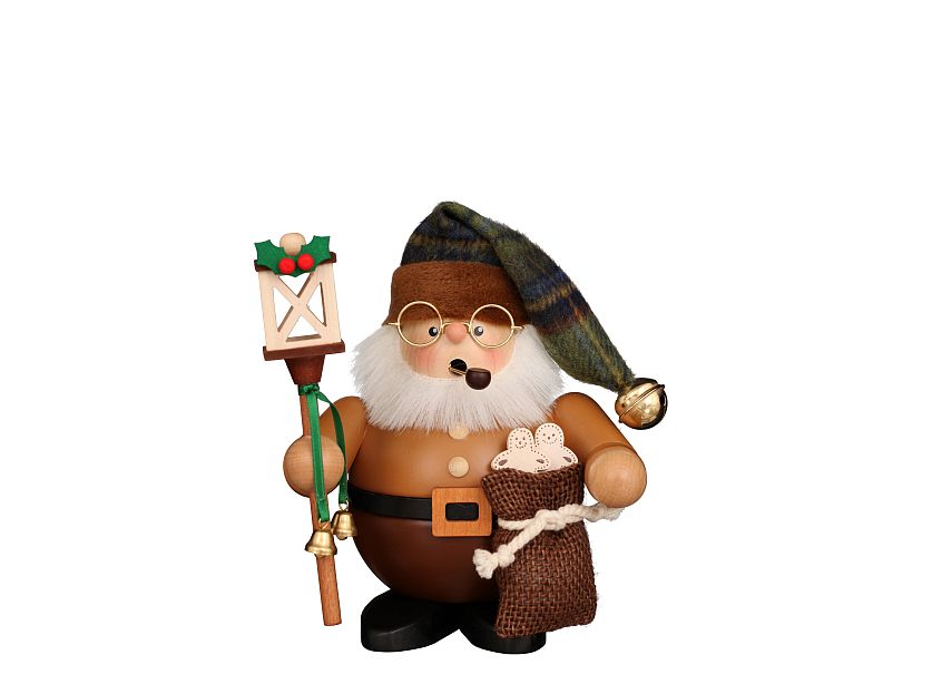 Ulbricht - Smoking man Father Christmas with lantern nature