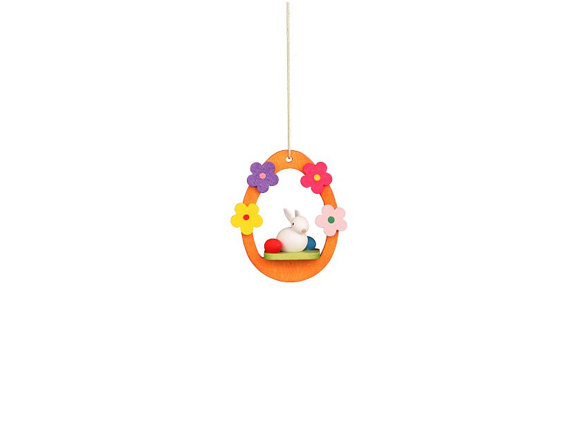 Ulbricht - Tree hanging rabbit white in egg