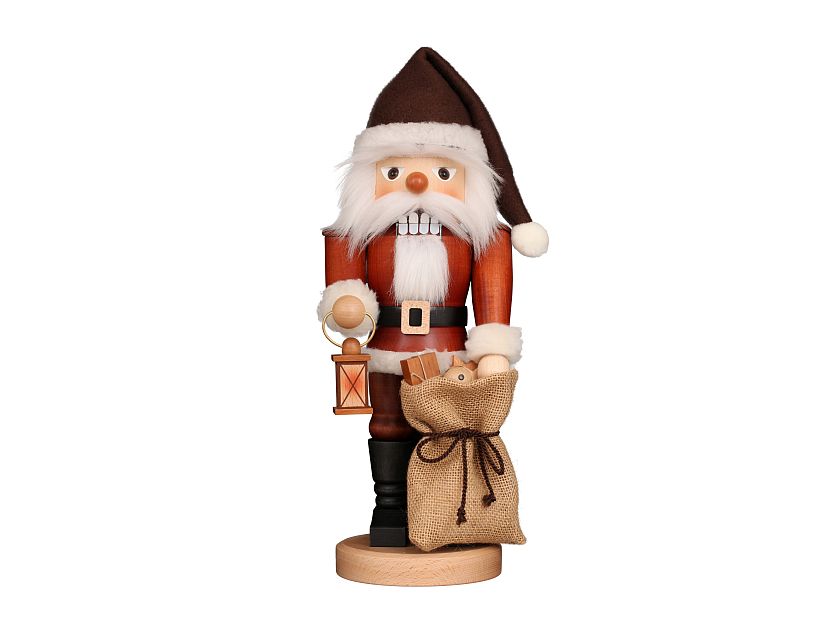 Ulbricht - Nutcracker Santa Claus with lantern nature (with video) !!Discontinued item