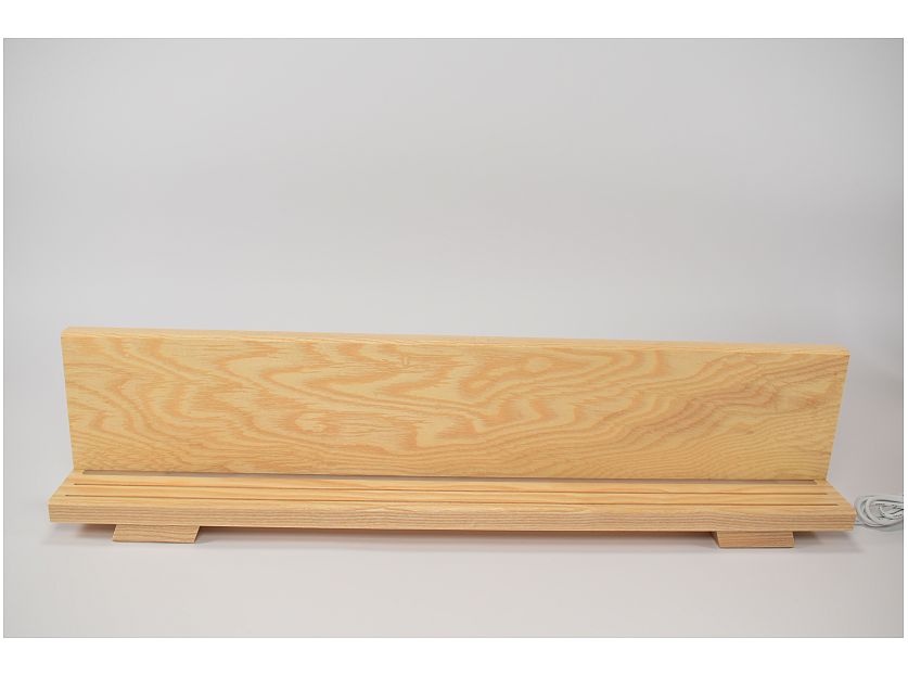 Weigla – LED Display Base Ash Wood Natural