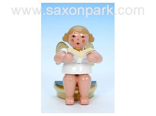 Ulbricht - Angel Sitting with Book