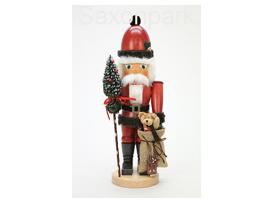 Ulbricht - nutcracker Santa Claus with Teddy (with video)