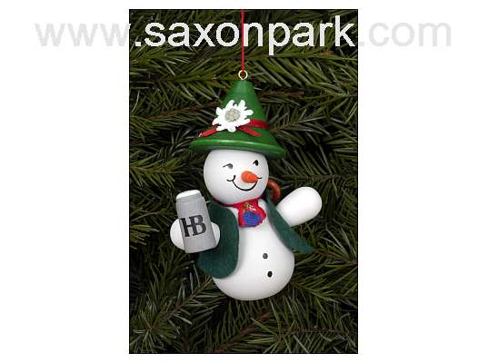Ulbricht - Snowman Bavarian Ornament