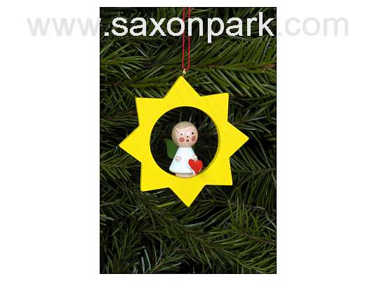 Ulbricht - Angel In Star Ornament