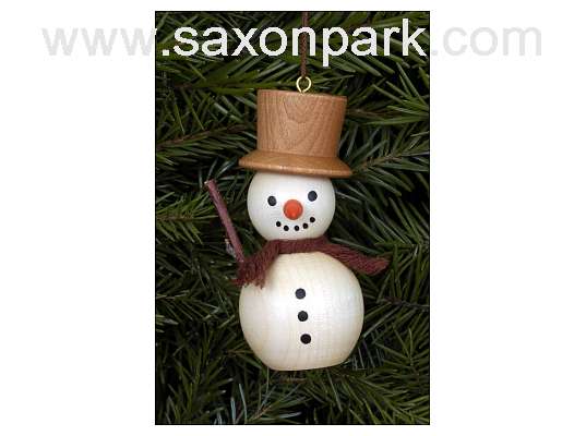Ulbricht - Snowman Natural Large Ornament