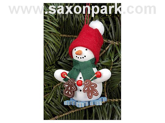 Ulbricht - Baumbehang Schneemann mit Lebkuchen