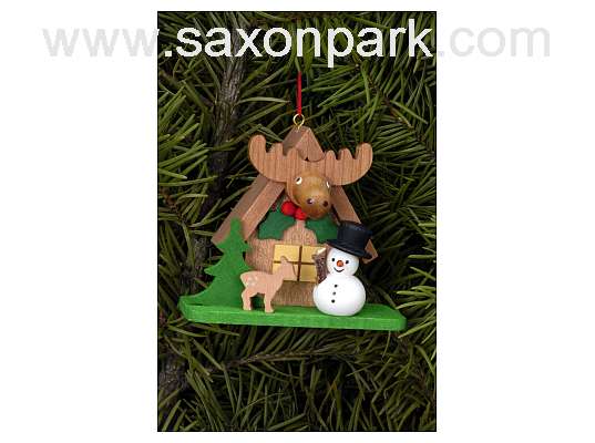 Ulbricht - Foresthouse with Snowman