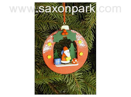 Ulbricht - Christmas Ball With Santa Ornament