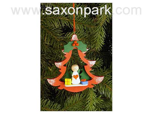 Ulbricht - Fir With Angel Ornament