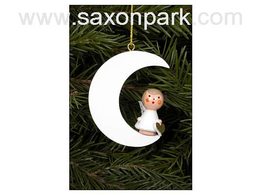 Ulbricht - Angel In Moon Ornament