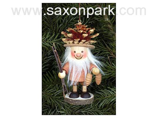Ulbricht - Fir Cone Man Natural Ornament