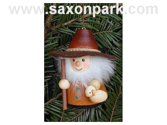 Ulbricht - Wobble Figure Shepherd Natural Ornament