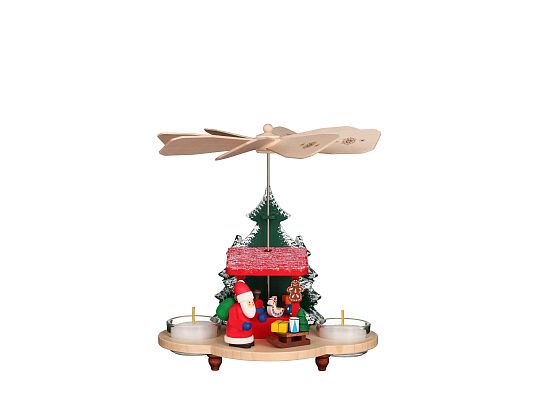 Ulbricht - Pyramide Weihnachtsmann auf Striezelmarkt