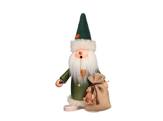 Ulbricht - Smoker Sleepyhead Santa Claus Green (with video) !!Discontinued item