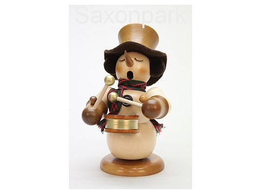 Ulbricht - Smoker Snowman With Drum Natural