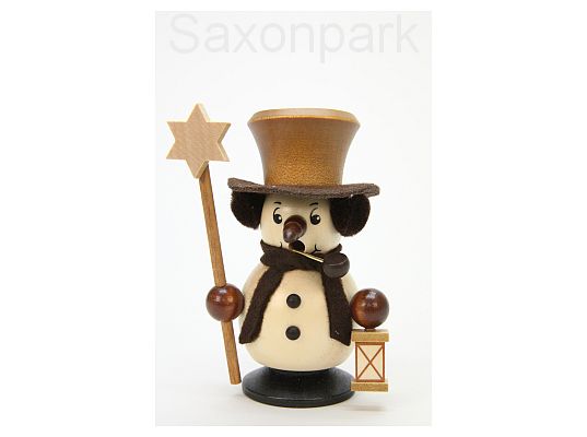 Ulbricht - Smoker Snowman With Star Natural