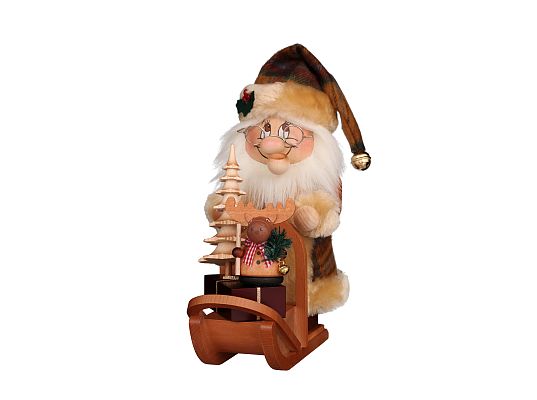 Ulbricht - Smoker Dwarf Santa With Sledge (with video)