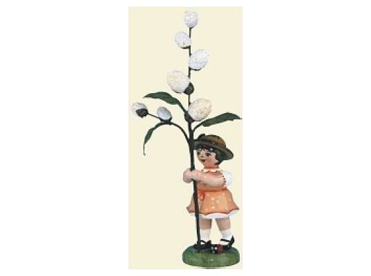 Hubrig - Flower girl with May kitten