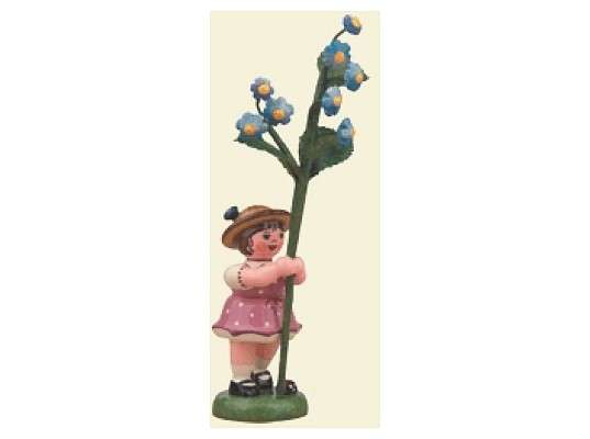 Hubrig - Flower girl with Forget-me-not
