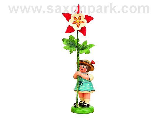 Hubrig - Blumenkind mit Akelei