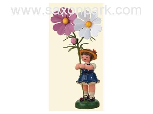 Hubrig - Flower girl with Cosmea