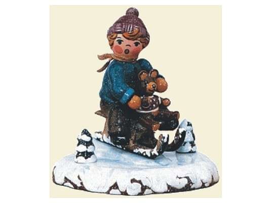 Hubrig - Boy with toboggan