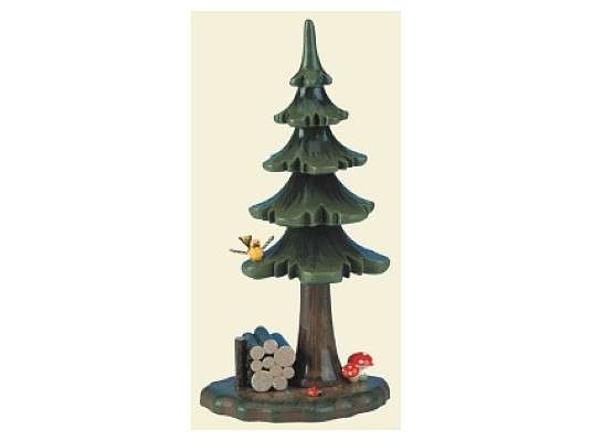 Hubrig - Summer tree by stack of wood