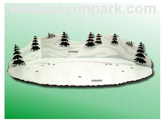 Hubrig - Winterlandschaft Grundplatte