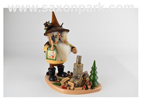 DWU - Smoker forest dwarf lumberjack (00899) (with video)